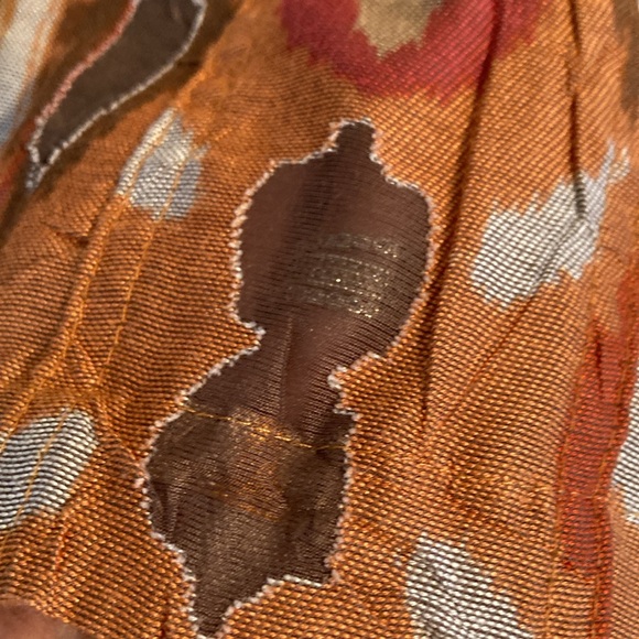 Ruby Rd. Linen blend jacket pearlized buttons 8 - Picture 11 of 15